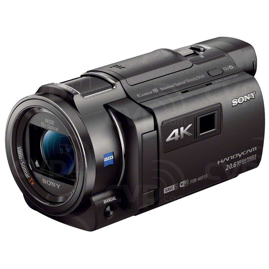 ビデオカメラ SONY HANDYCAM  FDR-AX45 + shooting grip GP-VPT1 | デジタルビデオカメラ Handycam ハンディカム | ソニー
